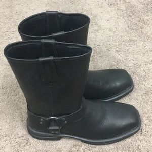Black Wolverine Boots